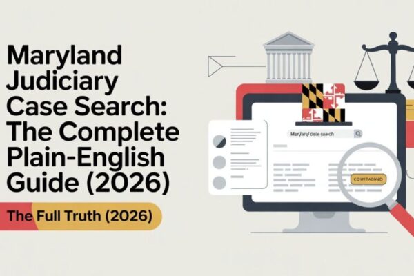 Maryland Judiciary Case: The Complete Guide to Finding Court Records in Maryland (2026)