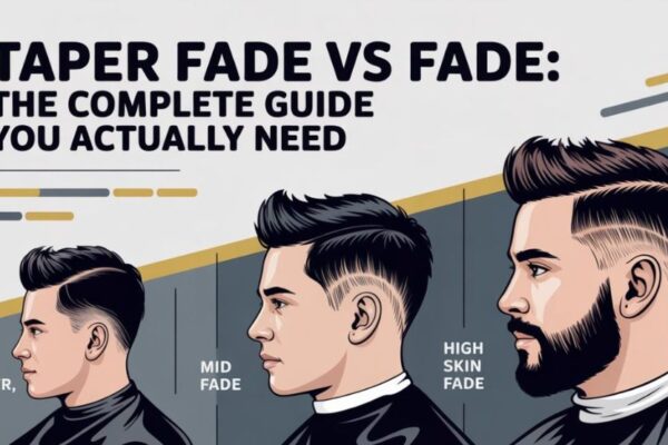 Taper Fade vs Fade: The Honest Guide Every Man Needs Before His Next Haircut