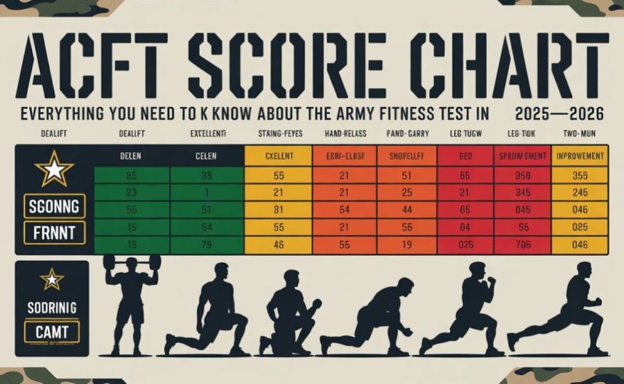 ACFT Score Chart: The Complete Guide Every Soldier Needs