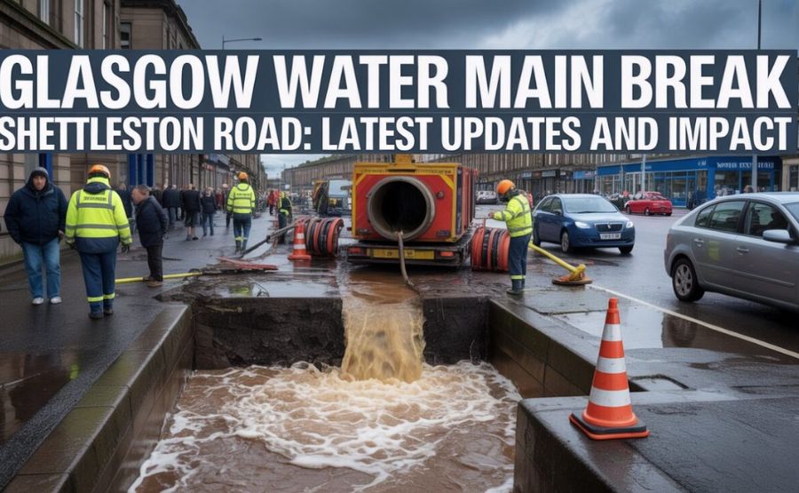 Glasgow Water Main Break Shettleston Road: Fully Explained