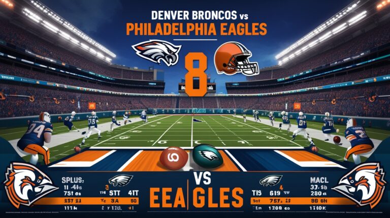 Denver Broncos vs Philadelphia Eagles Match Player Stats and Full Match Breakdown