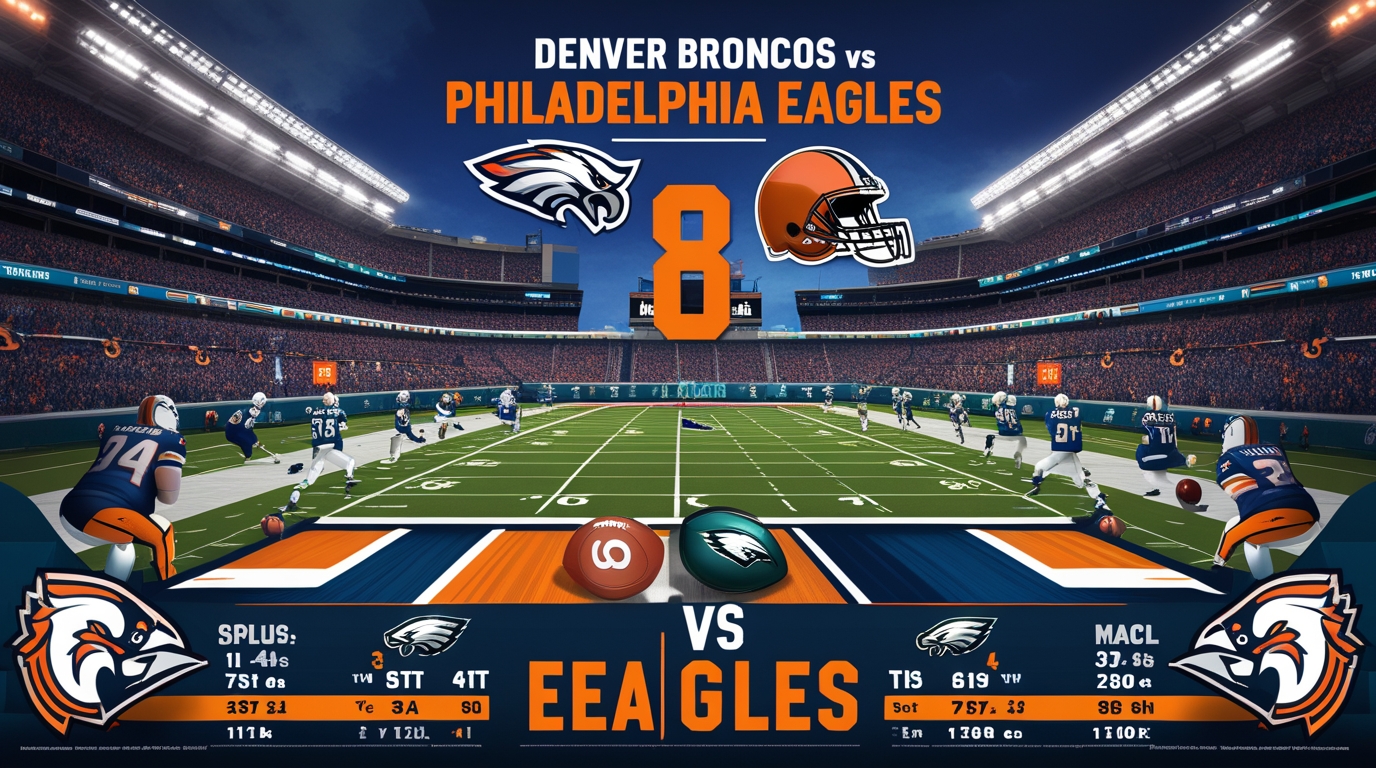 Denver Broncos vs Philadelphia Eagles Match Player Stats and Full Match Breakdown