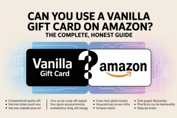 Can You Use a Vanilla Gift Card on Amazon? The Honest, Complete Answer