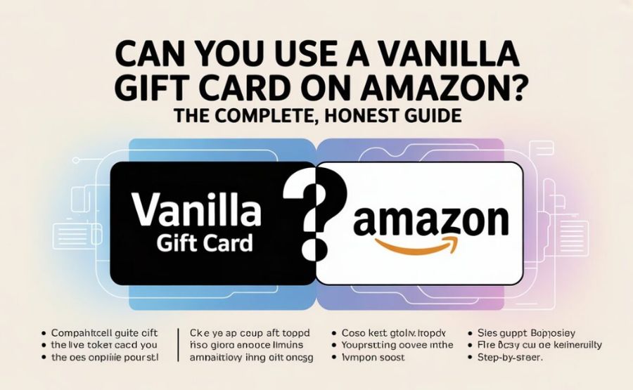 Can You Use a Vanilla Gift Card on Amazon? The Honest, Complete Answer