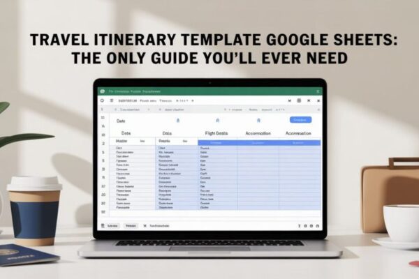 Travel Itinerary Template Google Sheets: Your Complete Guide to Trip Planning That Actually Works