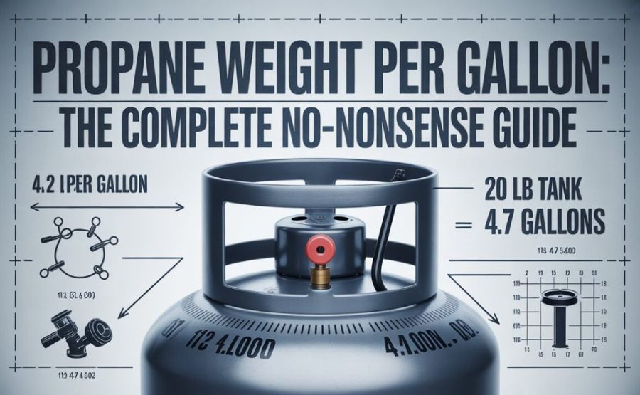 Propane Weight Per Gallon: Everything You've Ever Wanted to Know