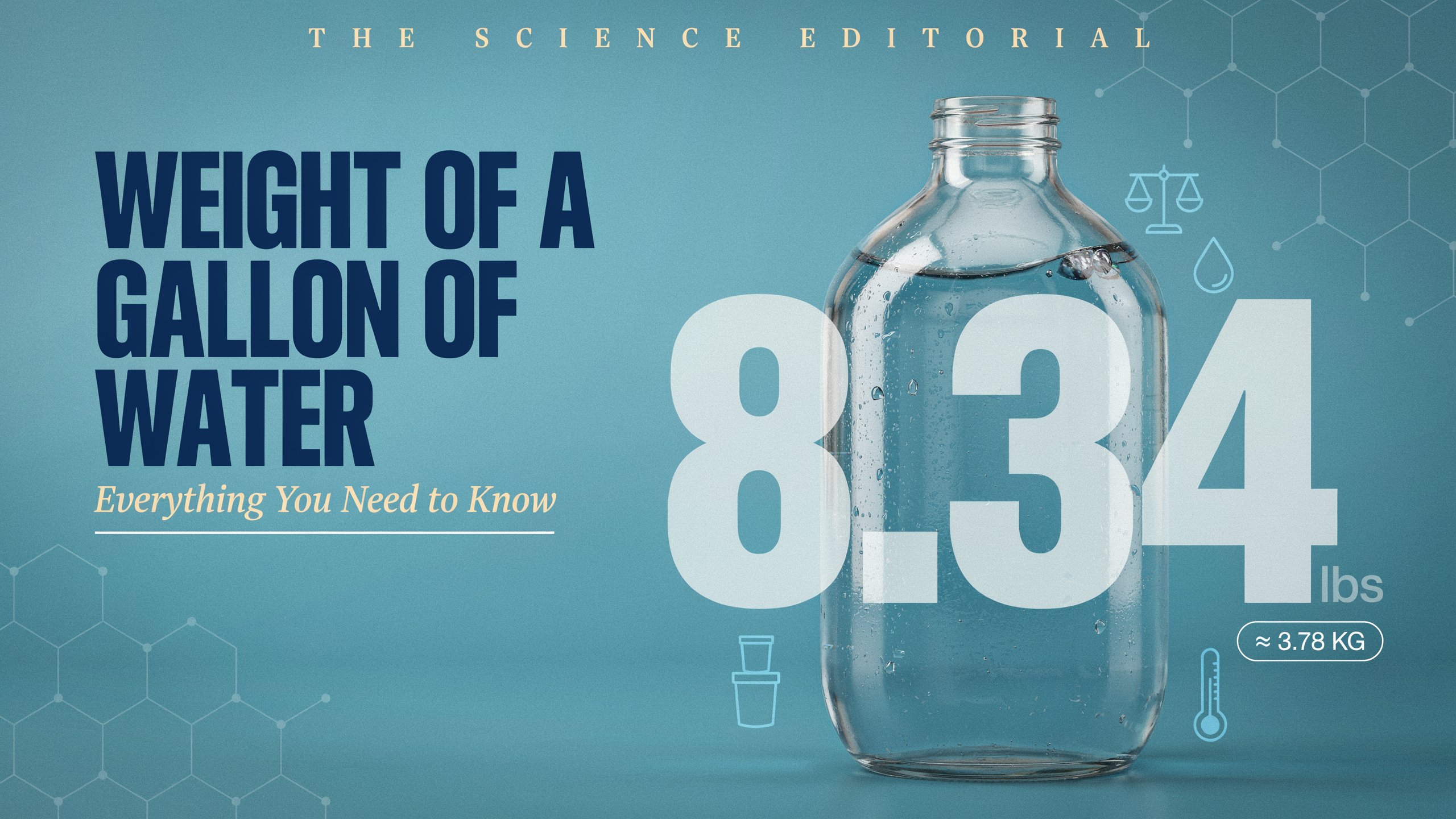 Weight of a Gallon of Water? Everything You Need to Know